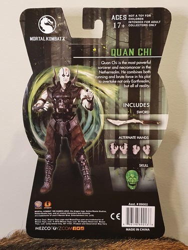 Mortal Kombat X - Quan Chi 6" Action Figure MEZCO Toyz - Picture 2 of 2