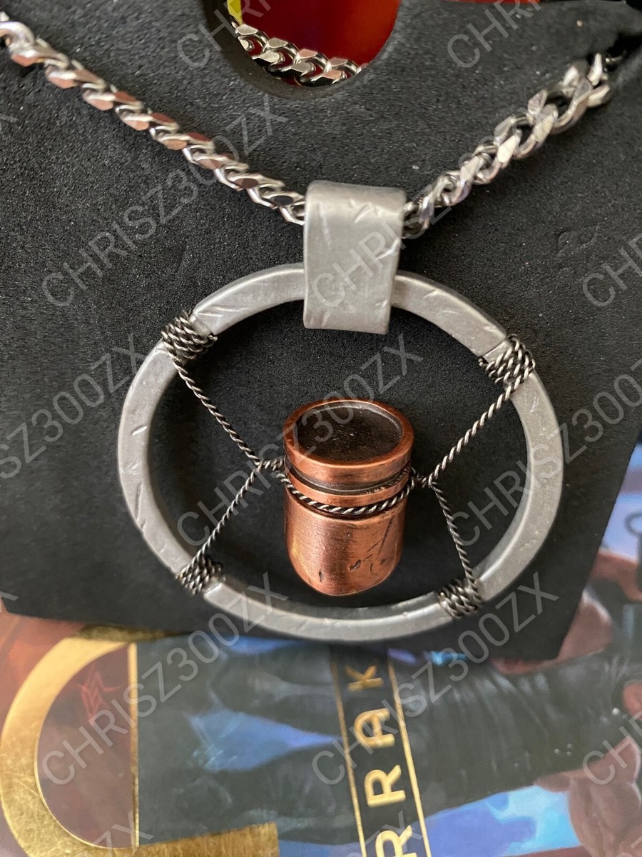 Cyberpunk 2077 V's Bullet Necklace Pendent Charm Replica