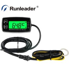 Tachometer Hour Meterbacklighttemperature Display For Lawn Mower Small Engine
