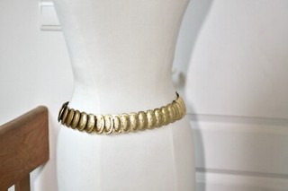 ceinture dorée élastique Marc by Marc Jacobs 75 90 cm neuf