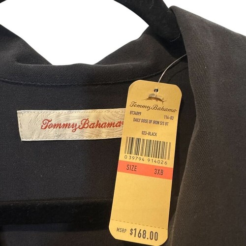 NWTMen's Tommy Bahama 100% silk button up size 3XB - Picture 4 of 5
