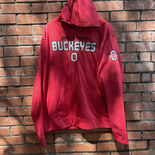 Ohio State Hoodie Mens XXL Buckeyes Red Varsity Authentic Apparel