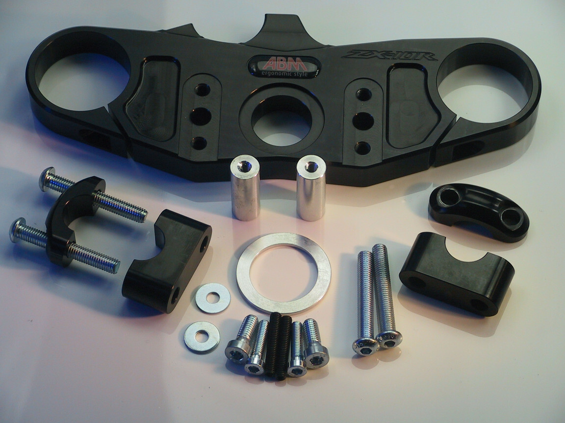 koooty 　10枚　hollow Abm Superbike Top Yoke Kawasaki ZX-10 R (ZXT00E) | 08-10