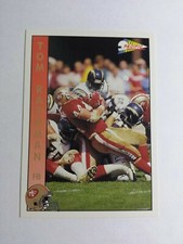 TOM RATHMAN 1992 PACIFIC FOOTBALL CARD # 281 C5760
