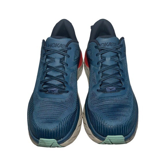 Men’s hoka bondi 7 blue athletic shoes size 14 Gem