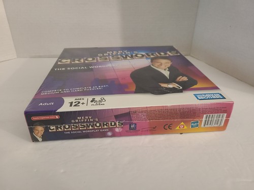 Merv Griffin's "Crosswords" Game by Parker Bros. - 2008 Edition SEALED NEW - Picture 3 of 5