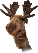 Folkmanis Puppets Moose Stage Hand Puppet