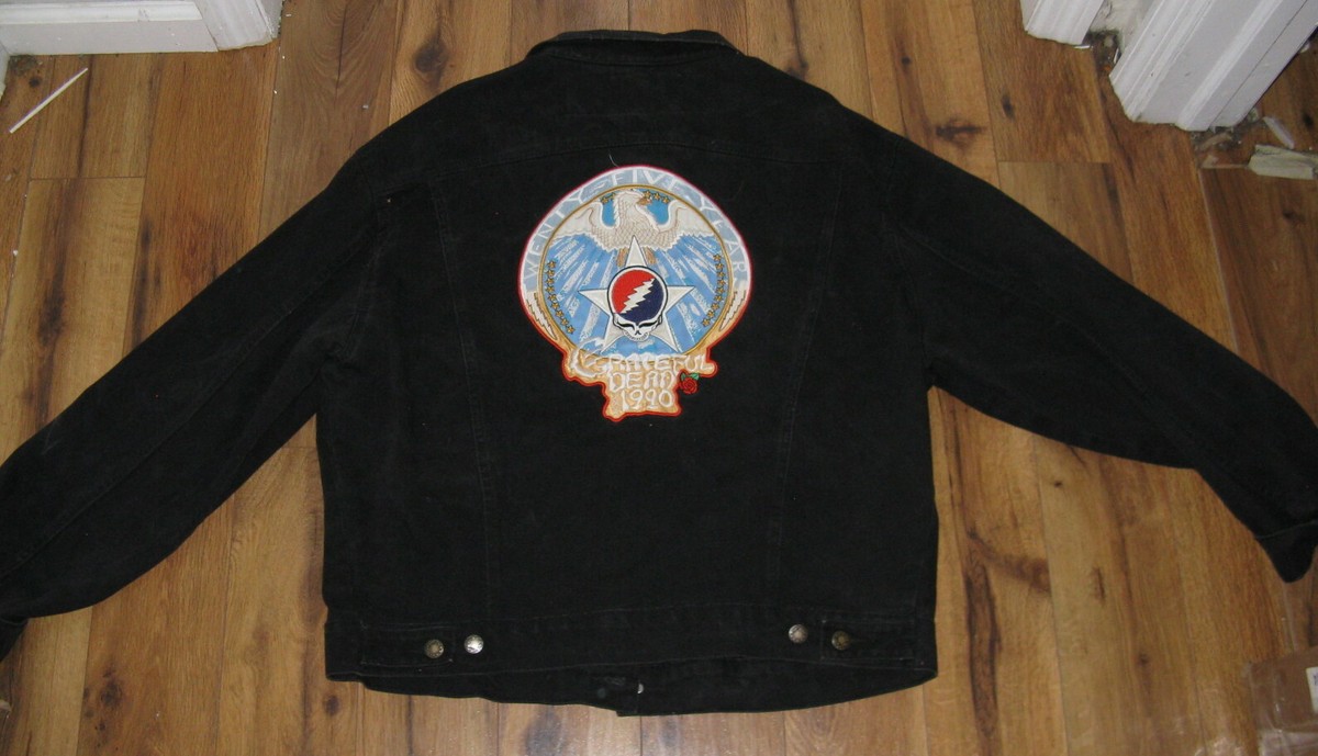 Grateful dead　American Beauty　デニムジャケット Grateful Dead Denim Blue Jacket | Steal Your Face Jacket