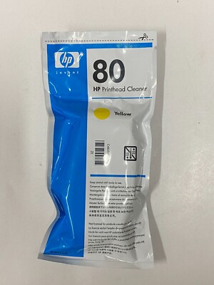 original HP 80 Druckkopfreiniger / Printhead Cleaner Yellow C482360003