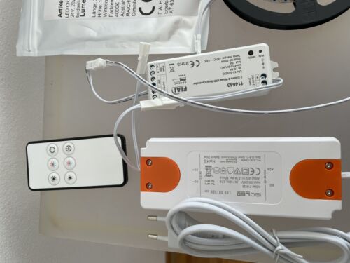 Isoled LEDFlex Strip Dynamisch Weiß 5m, SET mit Fernbedienung, Trafo u. Control - Bild 4 von 4