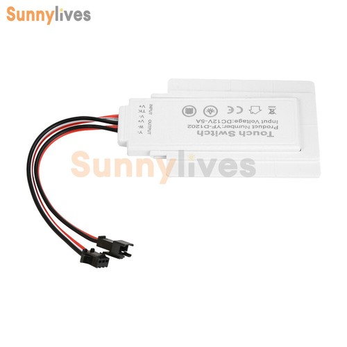 DC12V 5A 60W Dual Key Touch Switch LED Driver Infinitely Dimming Defogging Smart - Picture 15 of 26