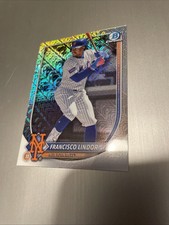 2025 Bowman Chrome - Francisco Lindor #59 Mega Box Mojo Refractor