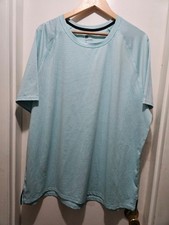 Mens 2XL All in Motion Light Blue Performance Shirt