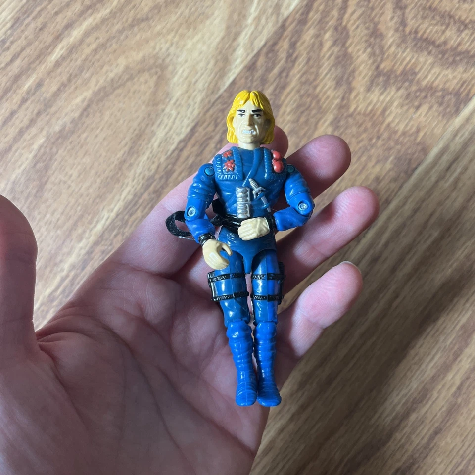 GI Joe 1993 KEN Masters - AZUL, RYU - GRIS Street Fighter 2 Hasbro Dragon Fortress Foto 2 de 4