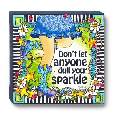 Enesco Suzy Toronto ''Don't Let Anyone Dull Your Sparkle'' NWT # 4049782