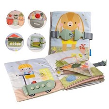 Busy Book for Toddlers 1-3 - Montessori Activity Book with 12 Sensory Quiet