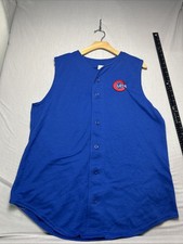 Teamwork Athletic Apparel Vest Mens L Blue Made in USA