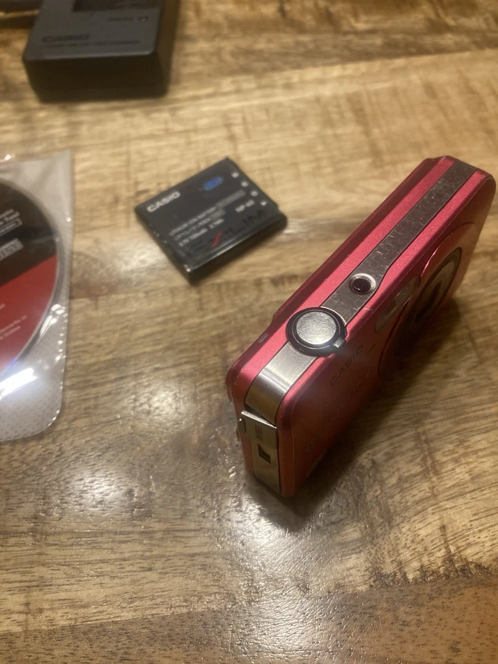 Casio Exilim12.1 Voll Funktionsfähig Digital Camera ,CD - Bild 3 von 4