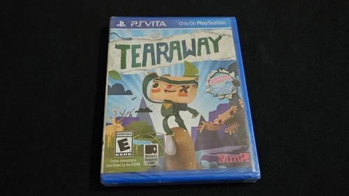 744:  Tearaway (PS Vita, PlayStation) Brand New, Black Label, Sealed!