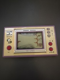 RARE Nintendo Game and Watch Snoopy Tennis (SP-30) CIB W/box TESTED Works USA