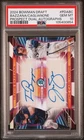 2024 BOWMAN DRAFT PROSPECT DUAL AUTO JAC CAGLIANONE/TRAVIS BAZZANA 3/99 PSA 10