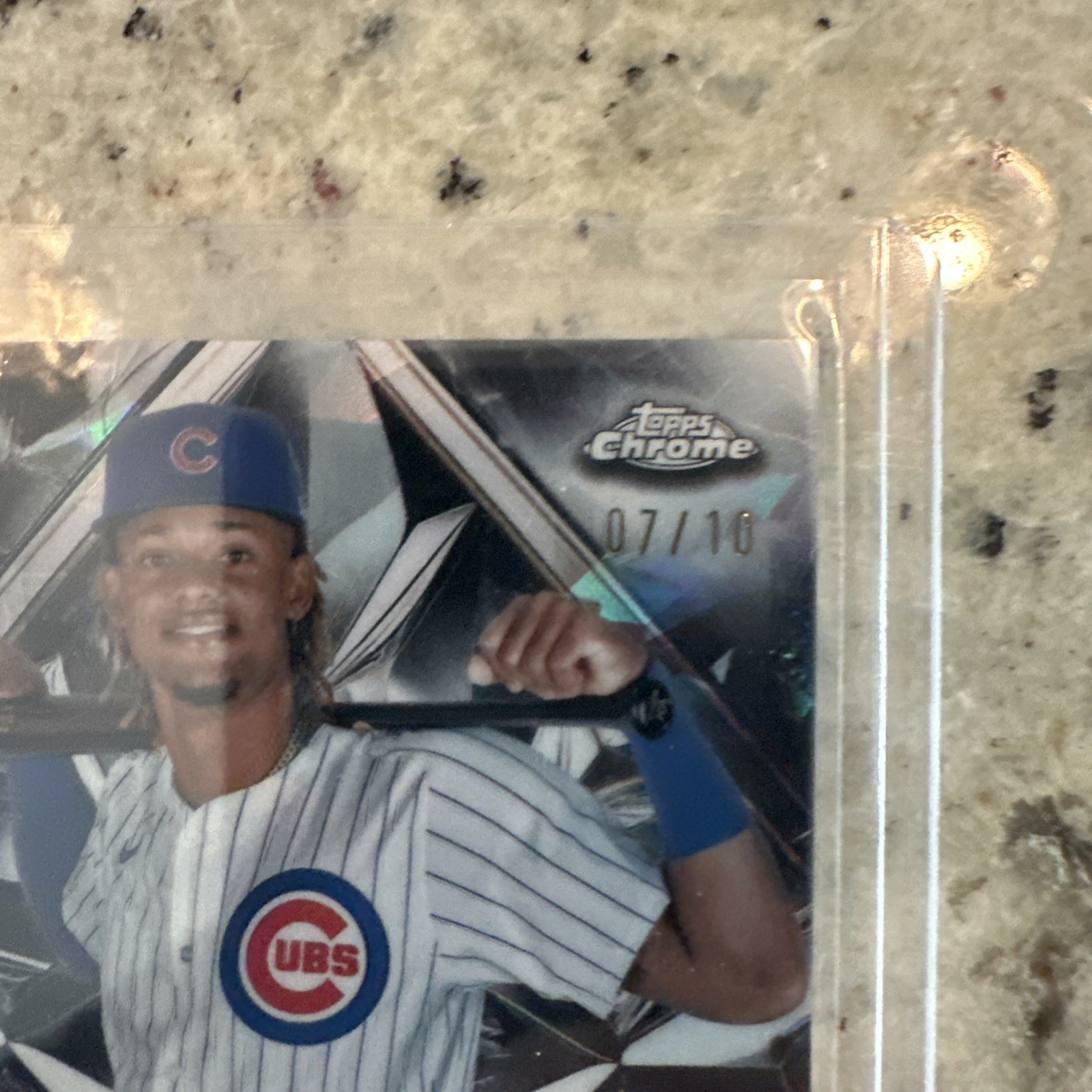 2025 Topps Chrome Sapphire Kevin Alcantara Selections RC Black Rookie #7/10 Cubs