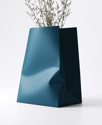 Papiertüte Dekovase Pampasgras Blumenvase Tischvase Trockenblumen Deko 30 Farben