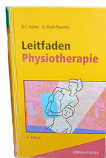 Leitfaden Physiotherapie - Kolster, Ebelt-Paprotny - 4. Auflage 2002