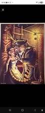 Heather Watts Tiger Pirate Captain seduces Beauty Lithograph #8 of 50 (8" x 11")