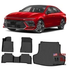 Floor Mats & Cargo Liner 3) For Hyundai Sonata Hybrid | 2020-2026 | Combo Set