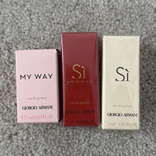 GIORGIO ARMANI My Way/Sì/Sì Passione Eau de Parfum 7ml Spray Travel Size