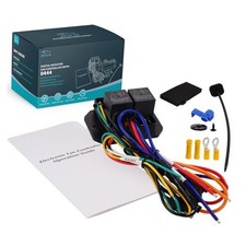 Digital Electric Radiator Fan Controller Switch Kit Adjustable Temperature