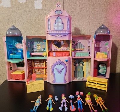 Winx Club Alfea College of Fairies Mattel 2004 WORKING W/ ALL PIECES