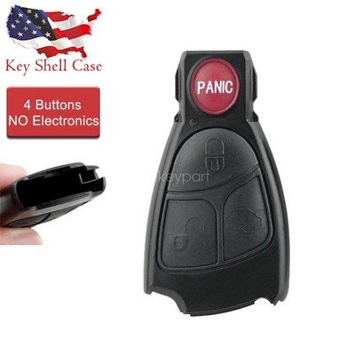 For Mercedes-Benz C E S CL CLK SL SLK  Remote Key Fob Shell Case Pad IYZ-3312