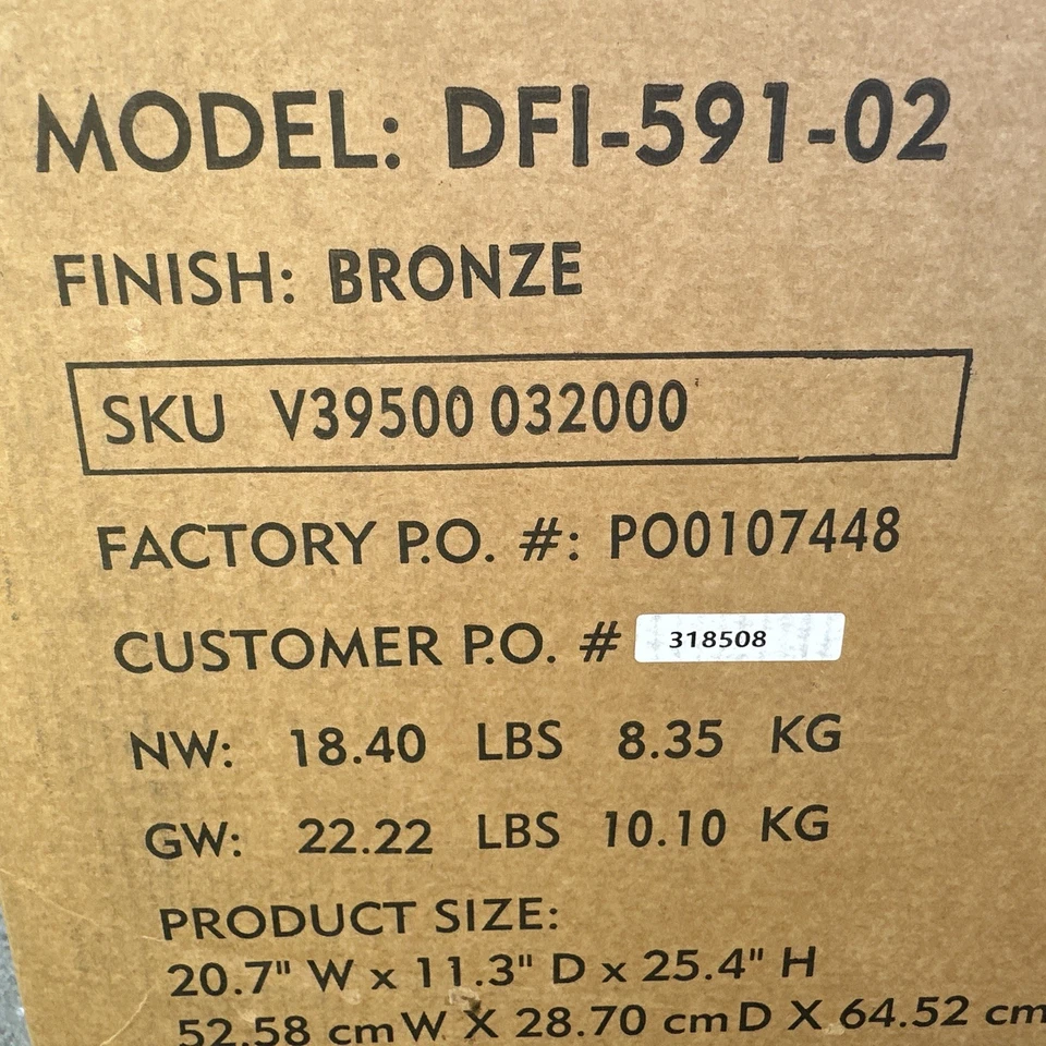 Duraflame Chimenea Eléctrica Independiente Estufa Calentador con Control Remoto DFI-591-02 Foto 4 de 4
