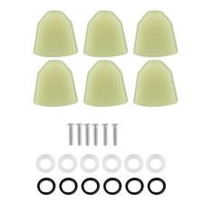 Folk and Electric Guitar Tuning Pegs, Acrylic Button Knob Machine Heads R4Q9