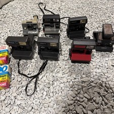 Polaroid Cameras Lot of 7 please read