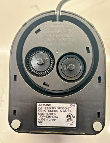 Capresso Montalatte Automatico Schiuma PRO Nero Argento 202 Freddo Caldo Caldo - Foto 6 di 7