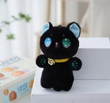 Cat Black 7 Inch Stuffed Animals Toddler Soft Plush Toys Kids Dolls Gifts