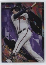 2024 Topps Finest Uncommon Purple Refractor 20/200 Austin Riley #146 4k8