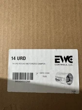 EWC Controls 14 URD Round Motorized Damper - HVAC Zone Control