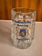 alter Frankenthal Frankenthaler Brauhaus Bierseidel Bierkrug Bierglas