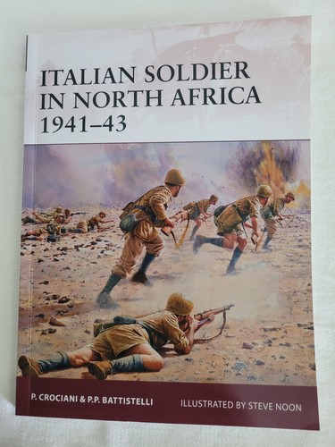 Fischadlerkrieger Serie 169 italienischer Soldat in Nordafrika 1941-43
