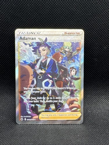 Adaman GG57/GG70 Crown Zenith Galarian Gallery NM Full Art Pokemon Card