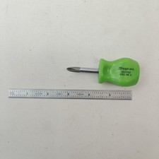 Snap-on Tools Sddp22 2 Stubby Phillips Head Screwdriver Green Usa