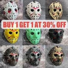 Jason Hockey Maske Horror Voorhees Maske Freitag 13. Halloween Karneval Fasching