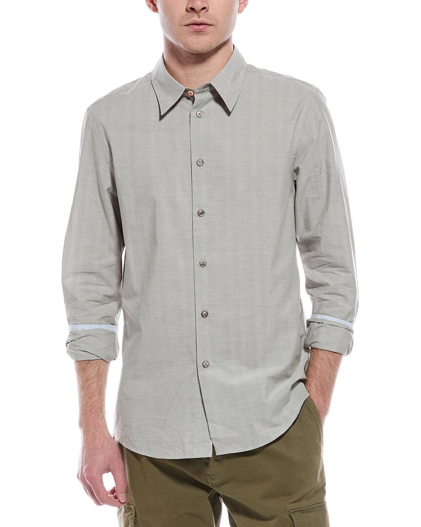 Ps By Paul Smith Tailored Fit Shirt Men's Gray M