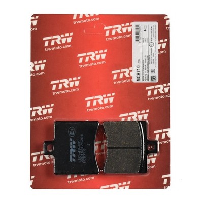 TRW Bremsbelag organisch (für: Beta Eikon 125 S7 99-05 hinten )