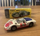 Corgi Toys Porsche Carrera 6 No. 330 1:43 Diecast 1966 Racing w/ Box