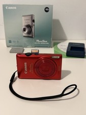 Canon PowerShot ELPH 300 HS IXUS 220 HS 12.1MP Red Digital Camera